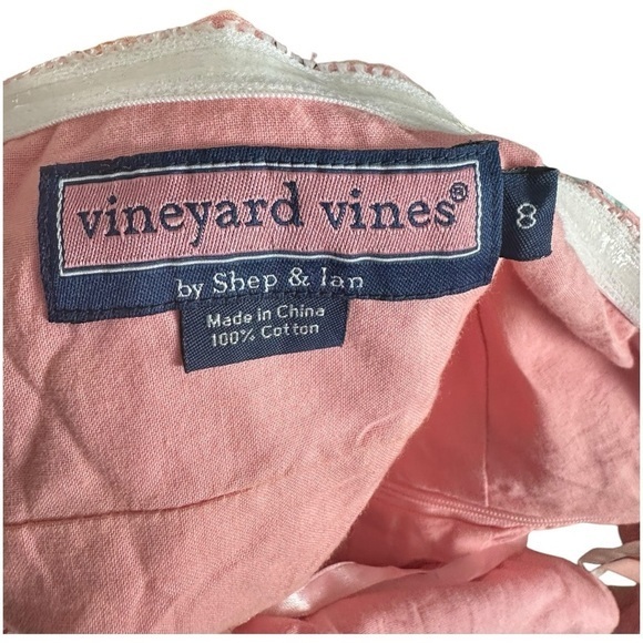 Vineyard Vines Patchwork Halter Corset Top - Size 8 - Picture 4 of 4